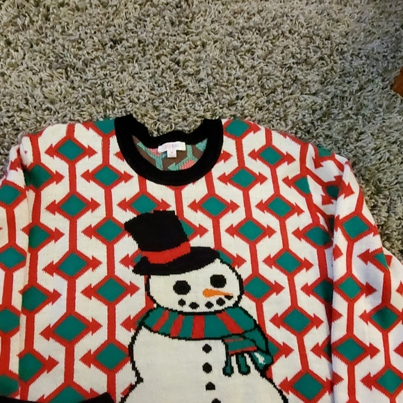 Lularoe Snowman Sweater Size M - Picture 4 of 4
